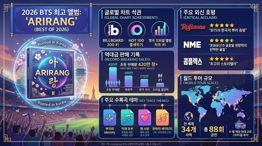 2026 BTS 최고 앨범
