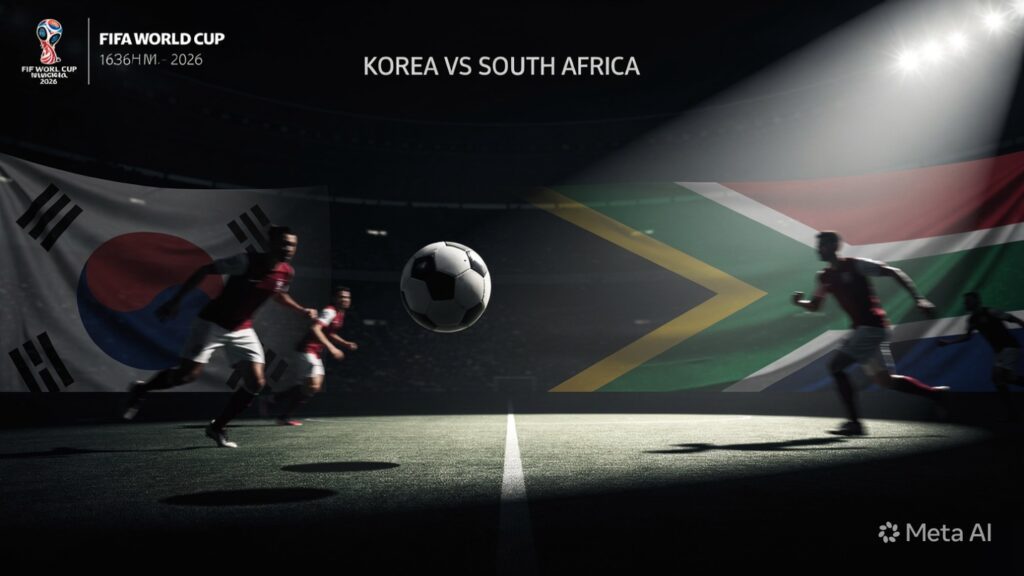 2026 월드컵 한국 VS 남아공 경기